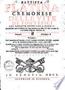Delle vite de' pontefici