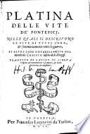 Delle Vite de Pontefici