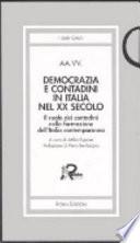 Democrazia e contadini in Italia nel XX secolo
