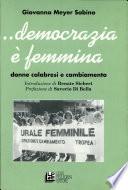 Democrazia è femmina