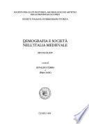 Demografia e società nell'Italia medievale
