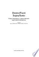 Dentro/ fuori, sopra/ sotto