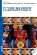 Deontologia e buon andamento della pubblica amministrazione
