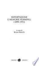 Deportazione e memorie femminili (1899-1953)