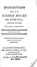 Description de la Galerie royale de Florence