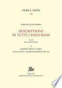 Descrittione di tutti i Paesi Bassi