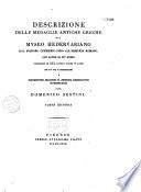 Descrizione delle medaglie antiche greche del museo Hedervariano...