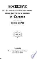 Descrizione dello stato fisico, politico, statistico, storico, biografico della Provincia e Diocesi di Cremona