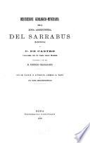 Descrizione geologico-mineraria della zona argentifera del Sarrabus (Sardegna)