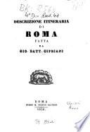 Descrizione itineraria di Roma