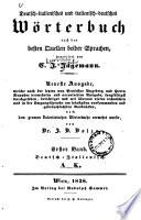 Deutsch-italienisches und italienisch-deutsches Wörterbuch
