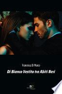 Di bianco vestito tra abiti neri