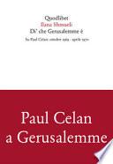 Di' che Gerusalemme è