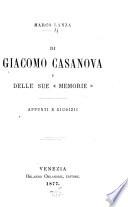Di Giacomo Casanova e delle sue Memorie