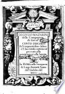 Di Giulio Mazarini della Compagnia di Giesu Cento discorsi sù'l cinquantesimo salmo e'l suo titolo intorno al peccato alla penitenza e alla santita di Dauide