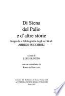 Di Siena del Palio e d'altre storie