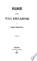 Dialoghi intorno alla educazione