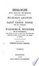 Dialoghi nel Regno de' morti Dialogo primo [-quarantesimo ottavo] ... Dell'abate Lorenzo Ignazio Thjulen