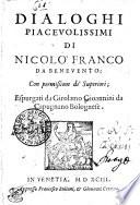DIALOGHI PIACEVOLISSIMI
