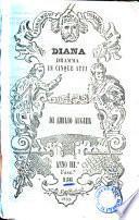 Diana dramma storico in cinque atti di Emilio Augier