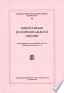 Diari di viaggio di Leopoldo Galeotti, 1863-1868