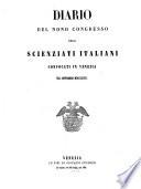 Diario del ... Congresso degli Scienziati Italiani