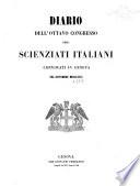 Diario del ... Congresso degli scienziati italiani ...