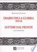 Diario della guerra, 1915-18