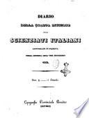 Diario della ... riunione degli scienziati italiani ...