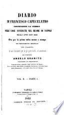 Diario di Francesco Capecelatro