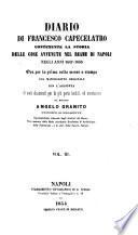 Diario di Francesco Capecelatro