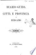 Diario guida della citta e provincia di Bergamo