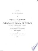 Diario per l'anno mdcclxxxviii. di Enrico Benedetto, cardinale duca di Yorck [written by Cesarini, secretary to the duke].