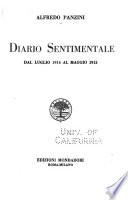 Diario sentimentale ...