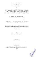 Diary of David Zeisberger