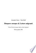 Diaspore europee & lettere migranti