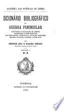 Dicionário bibliográfico de guerra peninsular