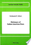 Dictionary of Italian-American Poets