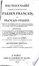 Dictionnaire portatif et de prononciation, italien-français et français-italien