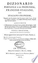 Dictionnaire portatif et de prononciation, italien-français et français-italien