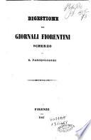 Digestione dei giornali fiorentini scherzo di D. Parigi-Rocchi