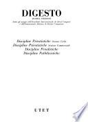 Digesto delle discipline privatistiche
