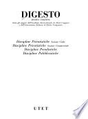 Digesto delle discipline privatistiche
