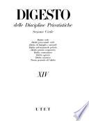 Digesto delle discipline privatistiche