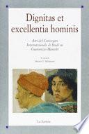 Dignitas et excellentia hominis