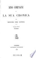 Dino Compagni e la sua cronica