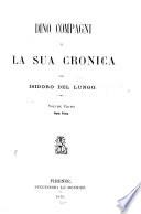 Dino Compagni e la sua Cronica