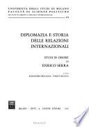 Diplomazia e storia delle relazioni internazionali