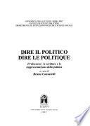 Dire il politico, dire le politique