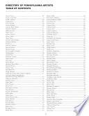 Directory of Pennsylvania Artists in Education